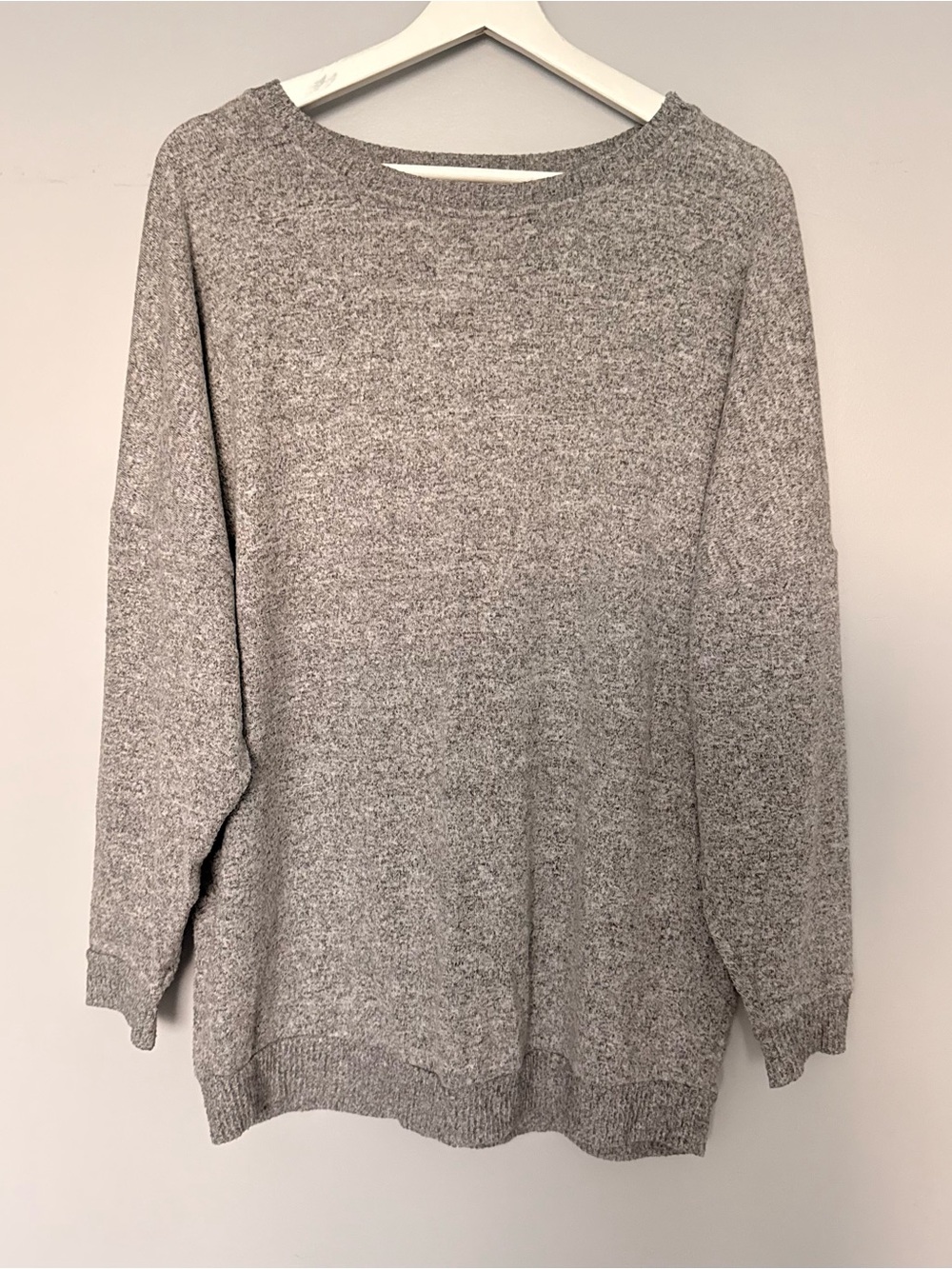 Joie Women's Soft Cloud Knit Sweater Sz M Gray  Oversized